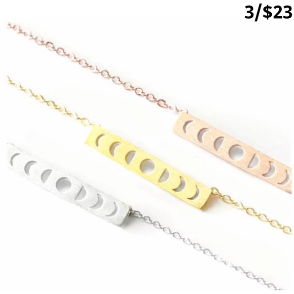 Jewelry - Moon Phase Necklace | Gold/Silver